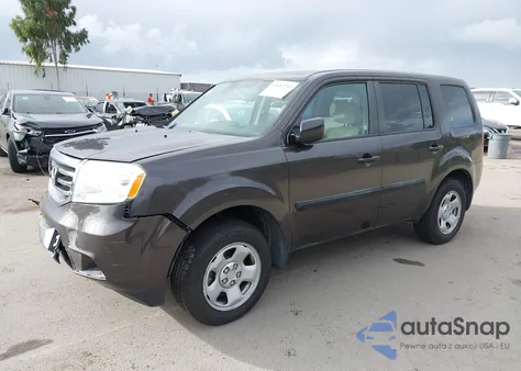 2014 Honda Pilot Lx z USA, uszkodzony, nr VIN 5FNYF3H2XEB012108
